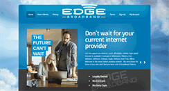 Desktop Screenshot of edgebroadband.com