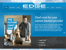 Tablet Screenshot of edgebroadband.com